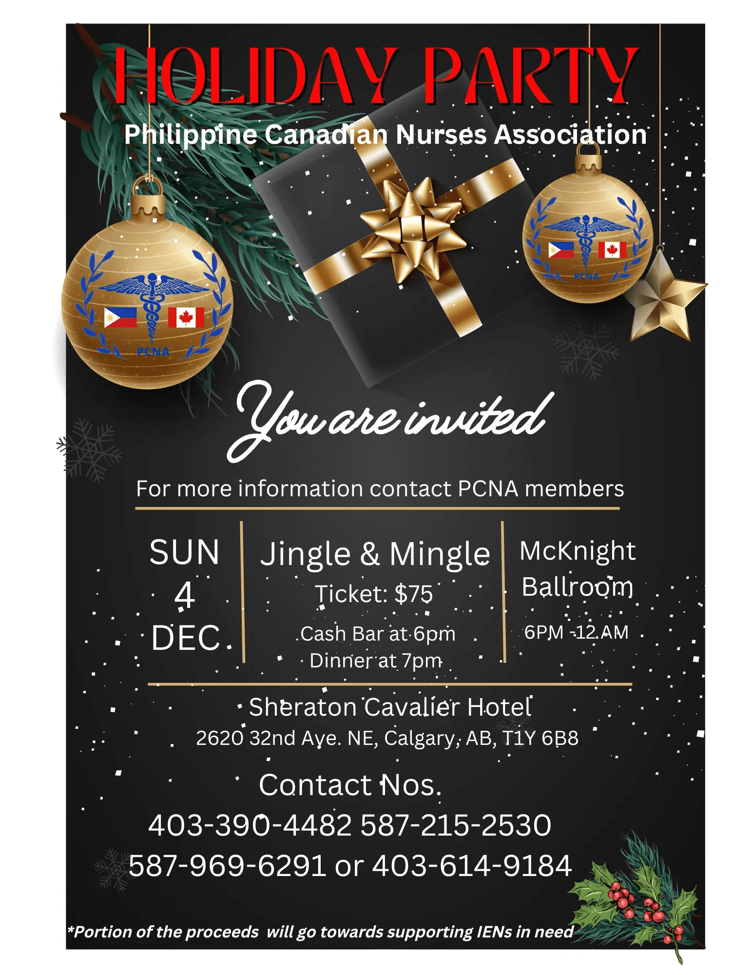 Join us at our First Holiday Party!
